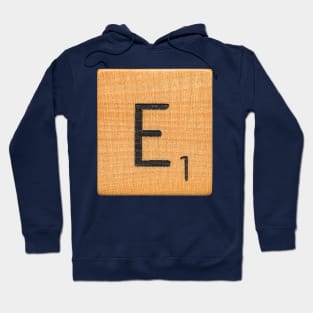 Scrabble Tile E Hoodie